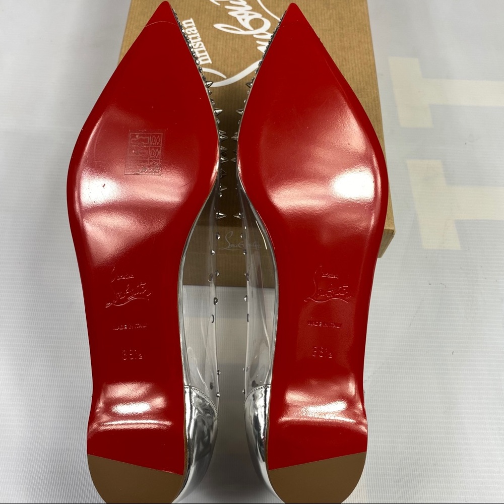 Christian Louboutin Women's Grotika Flats 38.5 NEW - Picture 5 of 16